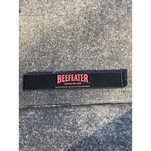 Beefeater Gin Rubber Bar Mat 20.25" x 3.25" Heavy Duty Spill Runner